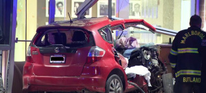 Honda Fit baleset