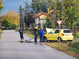 Baleset Domaszéken