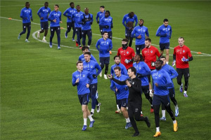 Konferencia-liga - A KRC Genk edzése
