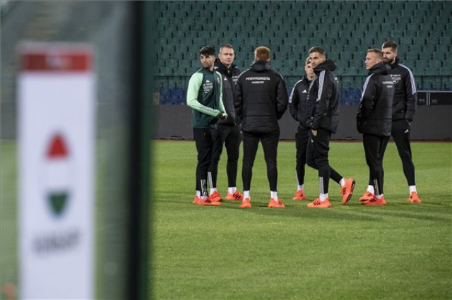 Bolgár-magyar - A magyar labdarúgó-válogatott sajtótájékoztatója