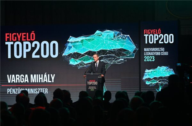 A Figyelő Top 200 gálaestje Budapesten