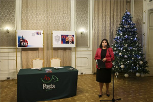 Személyes bélyeg jelent meg Csepregi Éva előadóművész tiszteletére