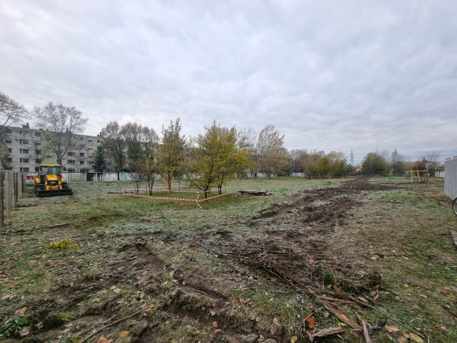 Épülő Gyevi közpark
