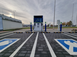 OMV elektromos gyorstöltő