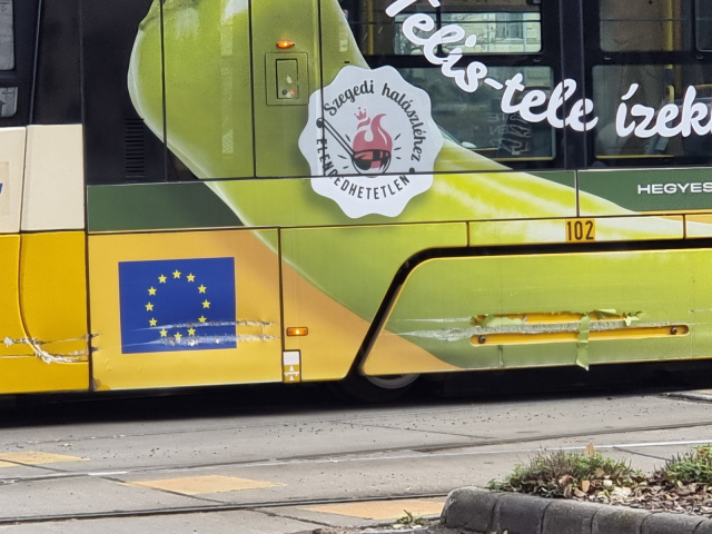 Villamos baleset Dugonics tér