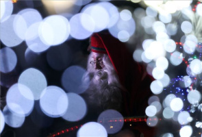 Joulupukki, a finn Mikulás Szerencsen