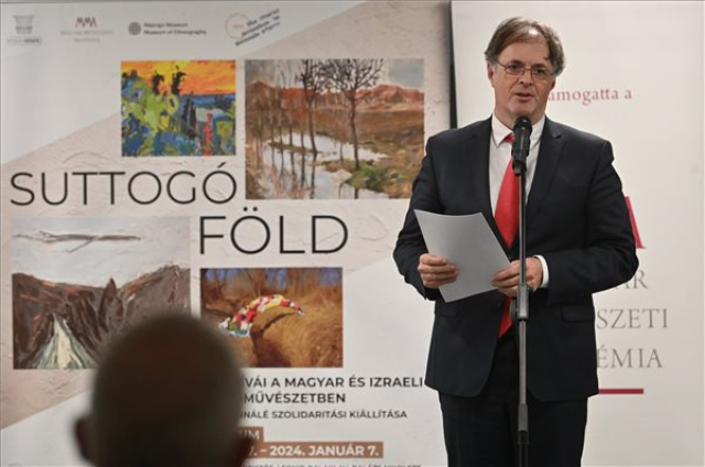 Megnyílt a Suttogó föld - A táj alternatívái a magyar és izraeli kortárs képzőművészetben című kiállítás Budapesten