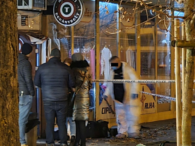 Kiraboltak egy dohányboltot Szegeden