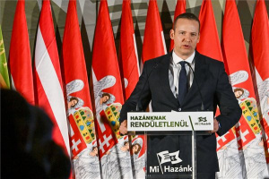 A Mi Hazánk Mozgalom évértékelője Budapesten
