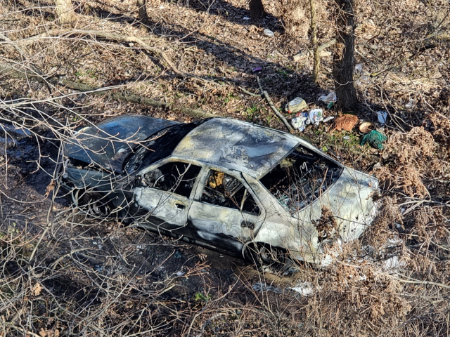 Kigyulladt egy autó Szegeden