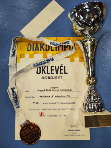 DFG kézilabda bronz