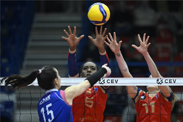 Női röplabda CEV Kupa - Vasas Óbuda-Levallois Paris Saint Cloud 