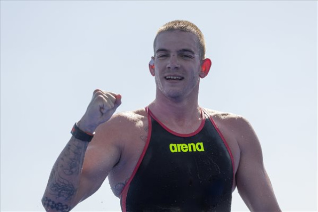  Vizes vb - Férfi 10 kilométeres nyílt vízi úszás - Rasovszky Kristóf aranyérmes