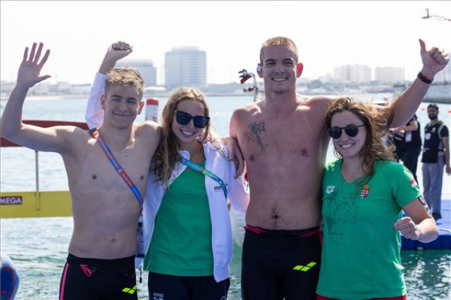 Vizes vb - Bronzérmes a magyar csapat a nyíltvízi úszóknál