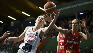 Női kosárlabda olimpiai-selejtező - Magyarország - Spanyolország