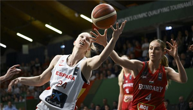 Női kosárlabda olimpiai-selejtező - Magyarország - Spanyolország