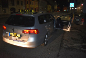 Taxis rablás