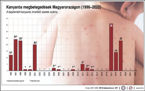 Kanyarós megbetegedések Magyarországon (1996-2022)