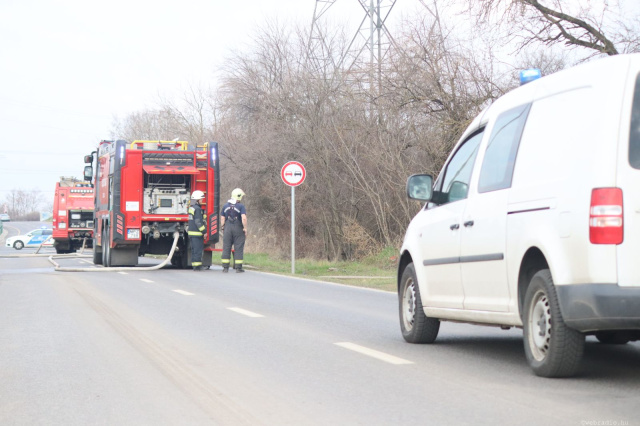 Viskó égett a Zsitva soron