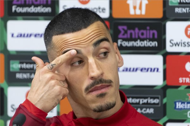 Labdarúgó Konferencia-liga - Az Olimpiakosz sajtótájékoztatója