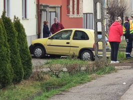 Baleset a Budai Nagy Antal utcában