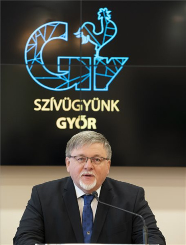 A Fidesz Dézsi Csaba András polgármestert indítja Győrben az önkormányzati választáson