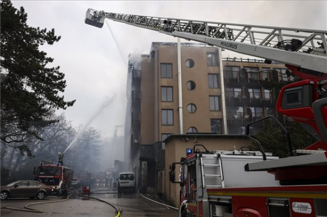 Tűz ütött ki a visegrádi Hotel Silvanusban