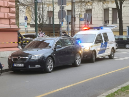 Baleset az Aradi Vértanúk terén