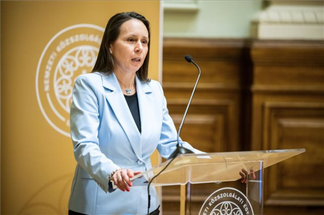 Szijjártó Péter a Nemzeti Közszolgálati Egyetemen 