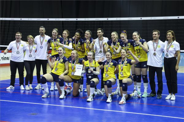 Női röplabda Extraliga - Sorozatban harmadszor, ezúttal veretlenül bajnok a Vasas