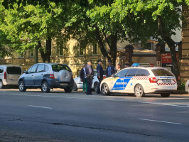 Baleset a Moszkvai körúton