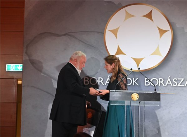 A Borászok Borásza díjátadója Budapesten