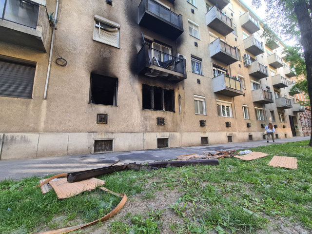 Kiégett Arany János utcai lakás