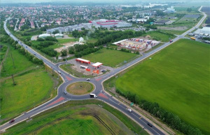 Átadták a mosonmagyaróvári déli tehermentesítő út 1-es és 86-os út közötti szakaszát