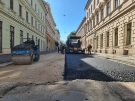 Victor Hugo utca felújítása