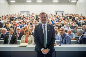 Krausz Ferenc előadása a Műegyetemen