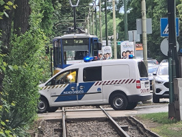 Villamos gázolt el egy férfit a Petőfi Sándor sugárúton