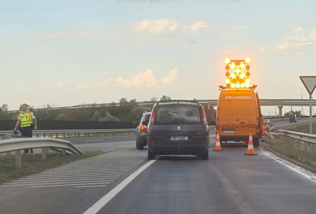 Baleset az M43-as autópályán