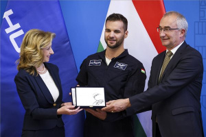 A HUNOR Magyar Űrhajós Program kiválasztási ceremóniával egybekötött sajtótájékoztatója