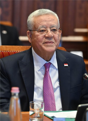 Kövér László fogadta az egyiptomi képviselőház elnökét 