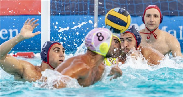 Férfi vízilabda BL - Pro Recco-Olympiakosz