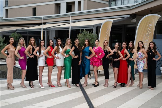 A Magyarország Szépe - Miss World Hungary szépségverseny felkészítő tábora Balatonfüreden 