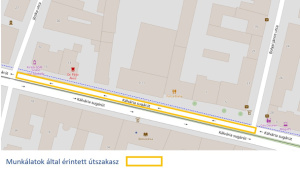 Vízbekötés a Kálvária sugárúton