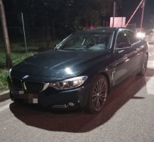 Körözött BMW Röszkén