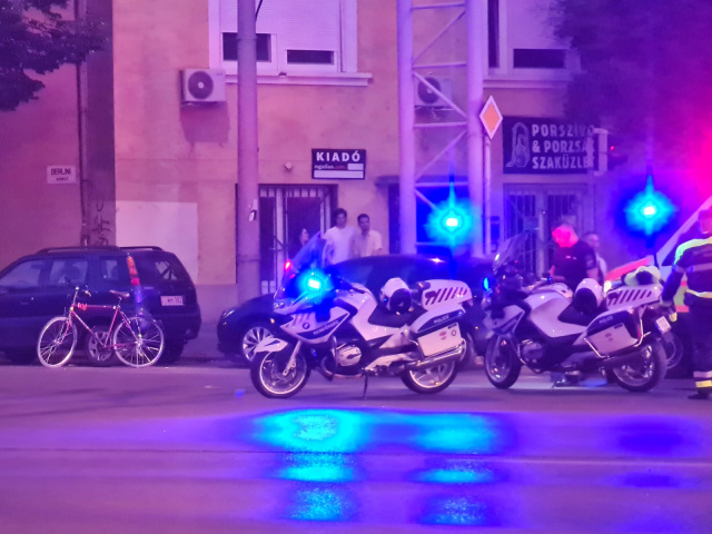 Elütöttek egy kerékpárost a Berlini körúton