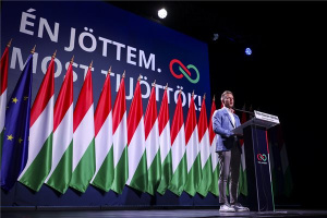A Tisza Párt rendezvénye Budapesten