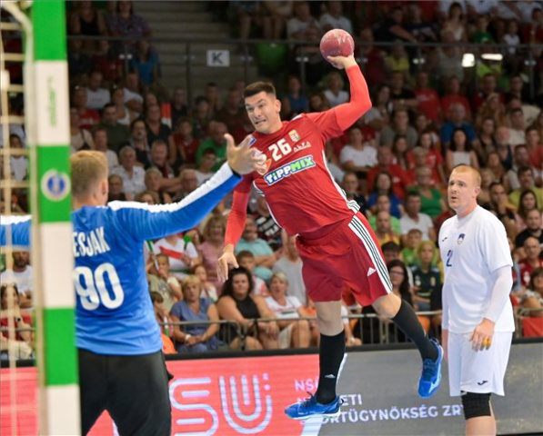 Férfi kézilabda olimpiai felkészülési mérkőzés - Magyarország - Szlovénia