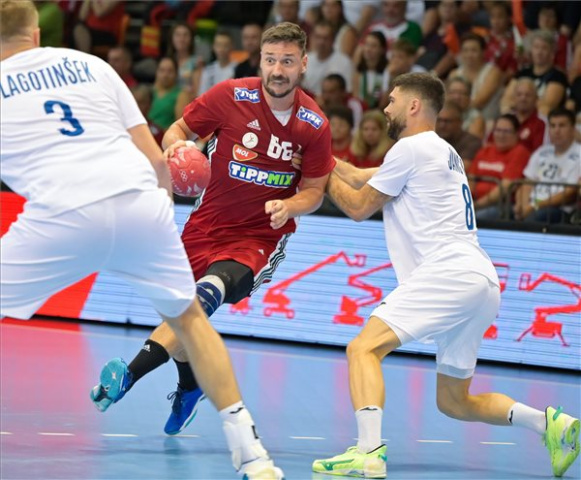 Férfi kézilabda olimpiai felkészülési mérkőzés - Magyarország - Szlovénia