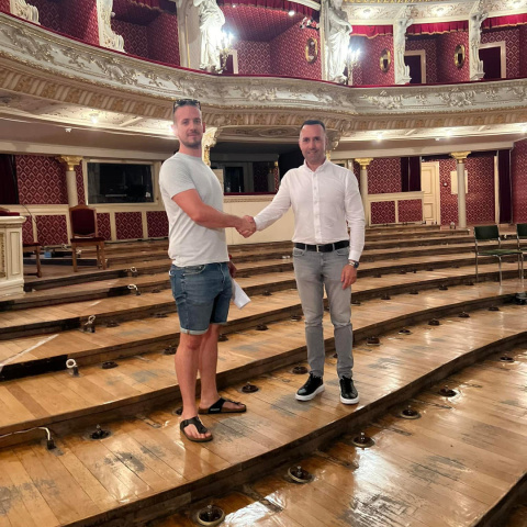 Szegedi Nemzeti Színház nézőtér felújítás
