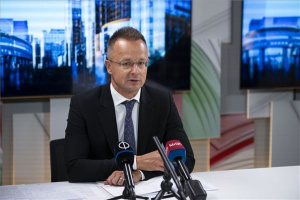 Az EU Külügyi Tanácsának ülése - Szijjártó Péter sajtótájékoztatója Brüsszelben 		